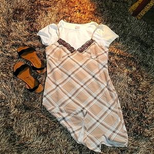 No Boundaries Skirt NWT & w/ Qupid Sandals NWOT